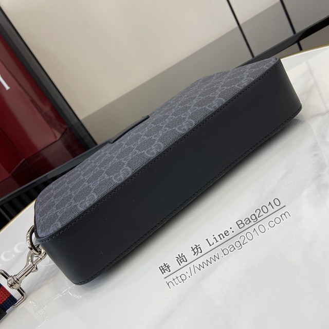 Gucci專櫃古馳最新款單肩斜挎男包 jh2723型號：495562